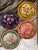 LastCHANCE!8 Pieces Made in Portugal Hand Painted and Glazed Plates For Sale - Image 11 of 16