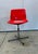 Overman Sweden A Pair of Swedish Overman Office Swivel Chair in Red by Svante Schöblom, 1970s For Sale - Image 4 of 10