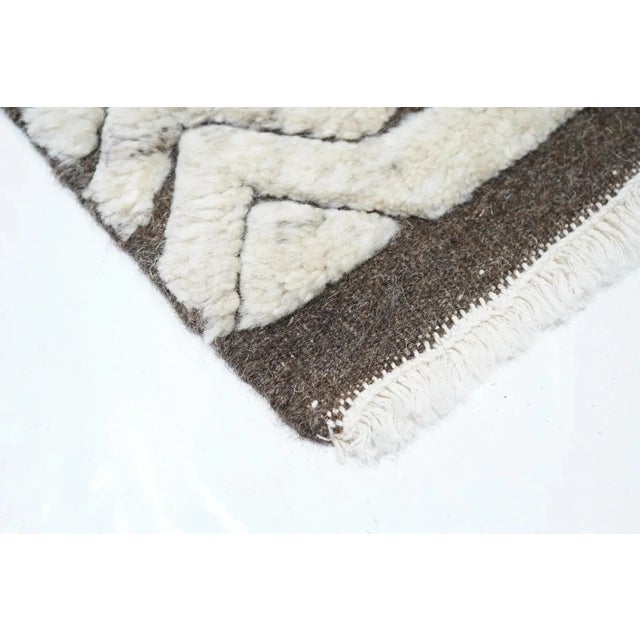 Textile Moroccan Rug 4'0" X 6'0" For Sale - Image 7 of 12