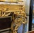 French Grand French-Style Console Table – Marble Top With Ornate Gold Leaf & Gilded Bronze Details For Sale - Image 3 of 7