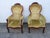 Victorian Style Carved Side Chairs a Pair 6361 For Sale - Image 12 of 14