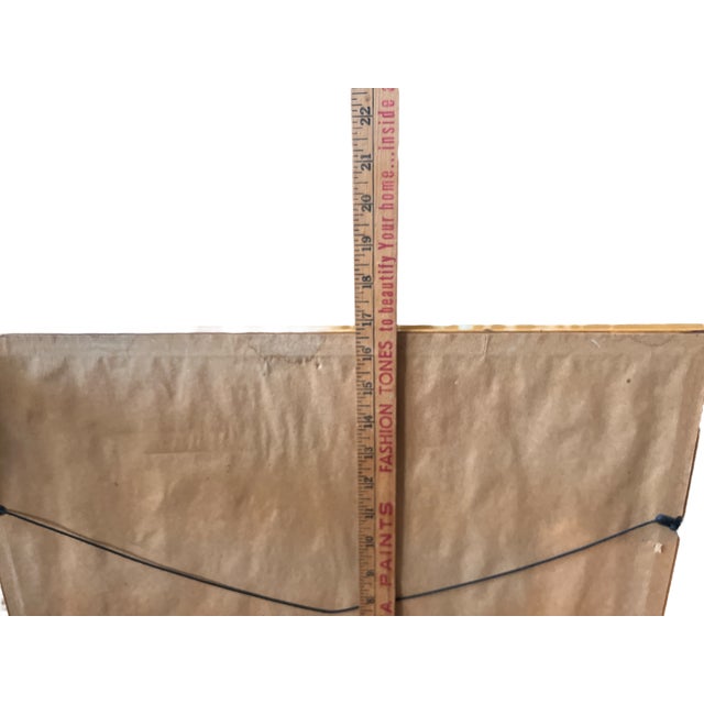 Green Audubon Style Yellow-Crowned Amazon Parrot Modern Print of 1857 Color Engraving, Faux Bamboo Frame For Sale - Image 8 of 9