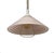 Adjustable Pendant Lamp in Stepped Soft Pink Glass from Lakro Amstelveen, Netherlands, 1960s For Sale - Image 6 of 12