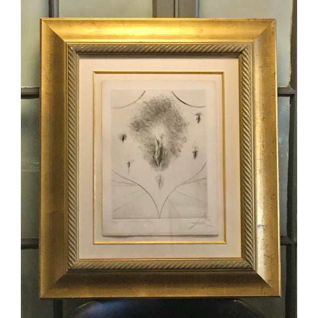 White Salvatore Dali “Blazon” Etching For Sale - Image 8 of 8