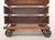 Mid 20th Century Industrial Seven Tray Orange Steel Rolling Cart For Sale - Image 4 of 9