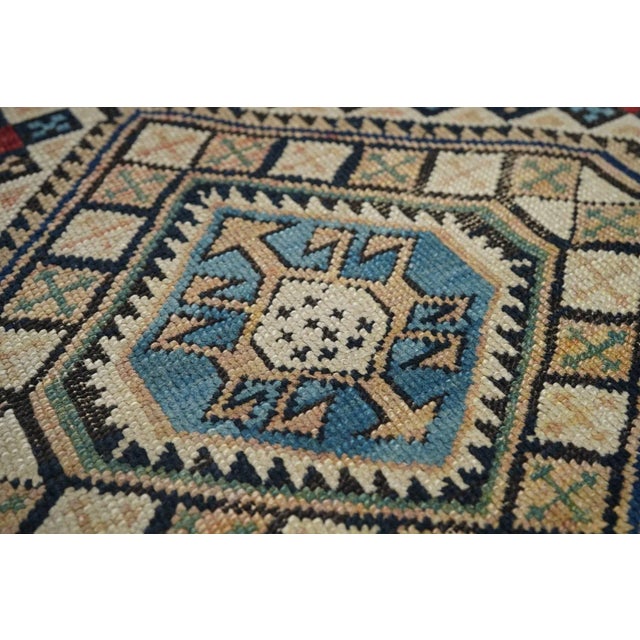 Late 18th Century Antique Caucasian Shirvan Rug 5'3'' x 9'7'' For Sale - Image 4 of 8
