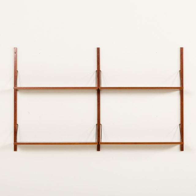 Poul Cadovius Mid-Century Modern Danish Teak Shelving Unit by Poul Cadovius, 1960s For Sale - Image 4 of 14