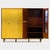 Vintage Mid-Century Modern 5-Door Wardrobe in Flame Maple & Teak, 1960s For Sale - Image 4 of 12