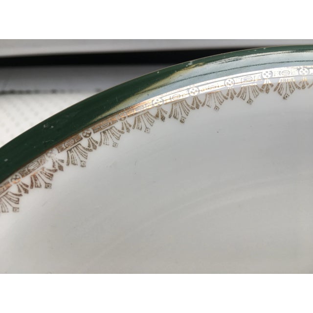 Antique Porcelain Plate by Moritz Zdekauer For Sale - Image 11 of 18