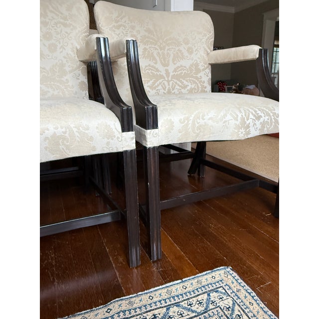 Set of 6 Rose Tarlow Melrose House Chippendale Arm Chairs A stunning set of 6 Rose Tarlow for Melrose House Chippendale...