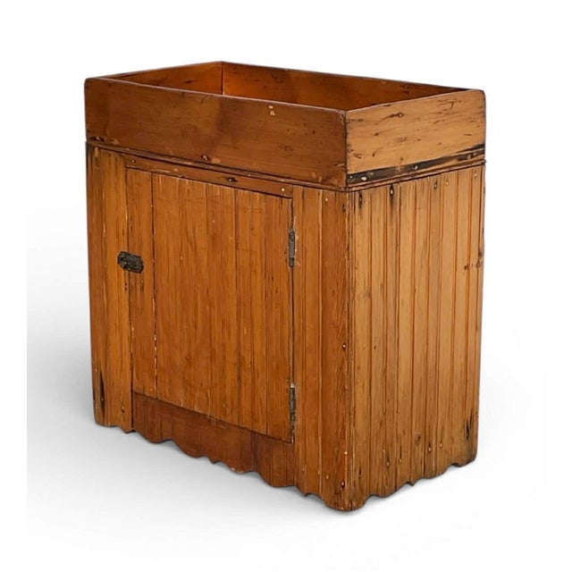 Antique - Late 19th Century - Beadboard Dry Sink For Sale - Image 6 of 18