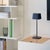 Battery-operated and rechargeable portable table lamp. The lamp features dimming touch control and dimmer memory function,...