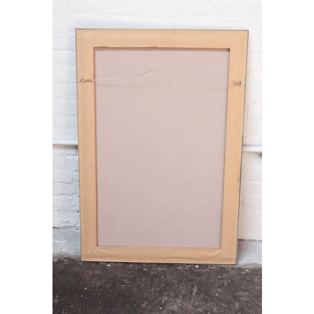 Post Impressionist Village Landscape Acrylic on Canvas For Sale - Image 4 of 12