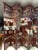 1970s 12 Panel 240 Inches Wide 1970s Asian Wooden Room Divider For Sale - Image 5 of 9