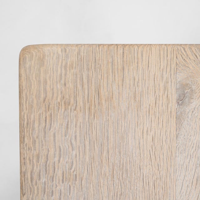 20th Century French Oak Dining Table With Drawer For Sale - Image 14 of 18