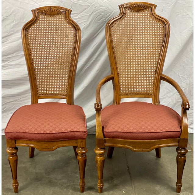 Vintage Drexel Heritage Sketchbook Dining Chairs Set of 6 Chairish