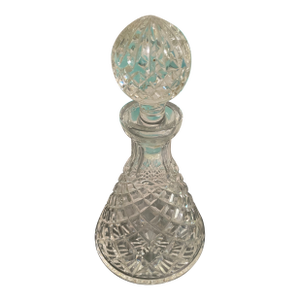 Vintage Waterford Cut Crystal Decanter “Alana” or “Lismore” Design Pattern With Diamond Cuts