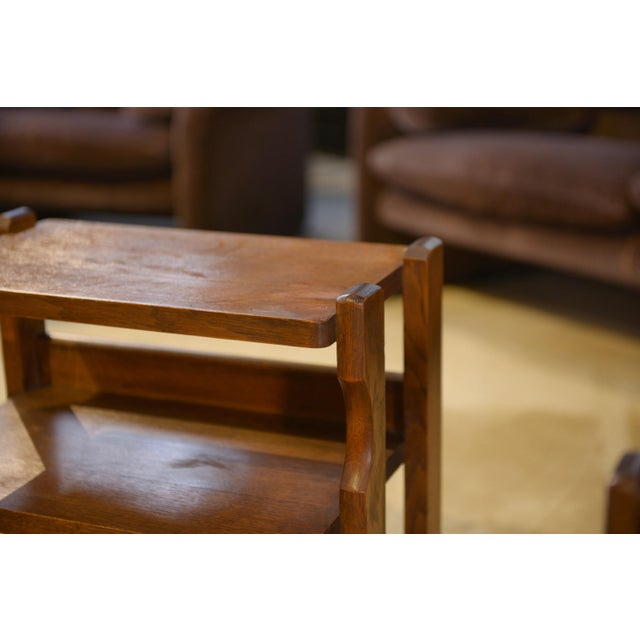 Bedside Tables by Guillerme and Chambron for Votre Maison, 1960s, Set of 2 For Sale - Image 12 of 13