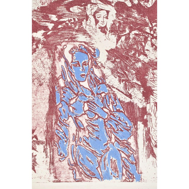 Malda Muizule, Memories, 1980s, Etching For Sale - Image 6 of 7