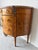 French 19th-Century French Louis XVI Style Marquetry Inlaid Demi-Lune Cabinet With Breccia Marble Top For Sale - Image 3 of 18