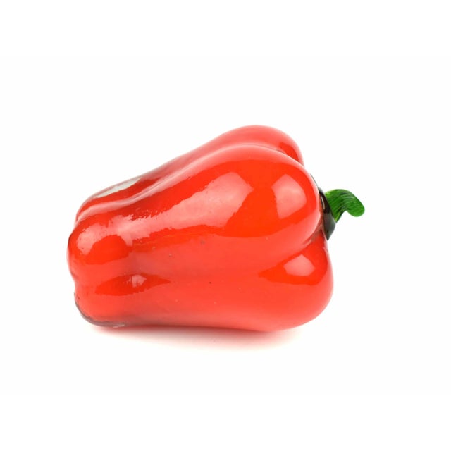 Stunning unique handmade red bell pepper figurine. Unique piece to enhance any home or one of kind addition art model to...
