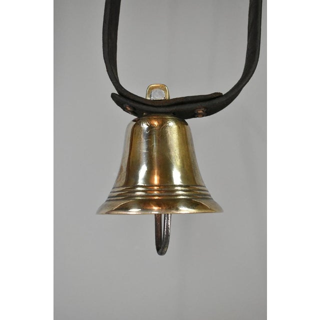 Pyrenees Mountain Cow Bell in Brass, 1920s For Sale - Image 10 of 11