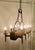 Large French Medieval Rustic Chandelier, 1960 For Sale - Image 9 of 11