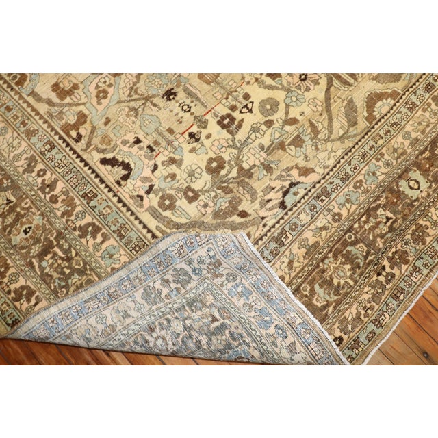 Antique Persian Bidjar Carpet - 11'4" x 14'8" For Sale - Image 9 of 10