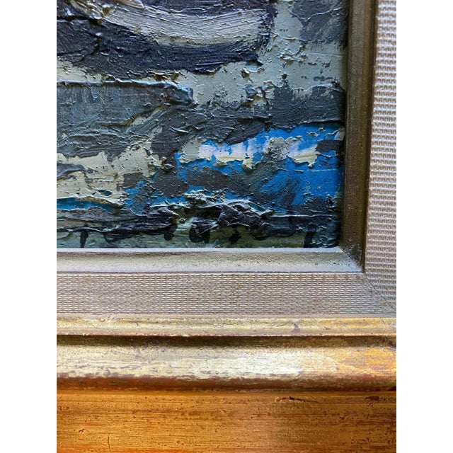 William Goliasch, Lighthouse, Oil on Wood, 1974 For Sale - Image 4 of 8