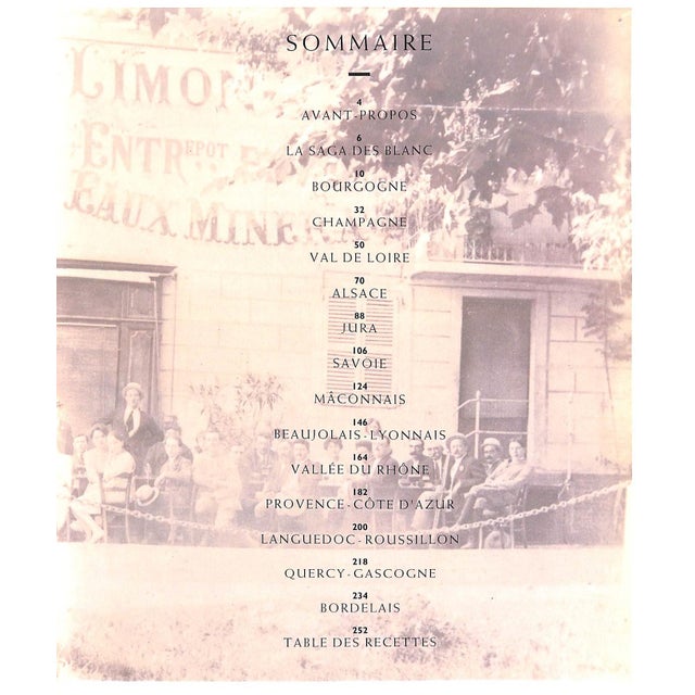 "De La Vigne a L'Assiette: Voyage Au Coeur De La France Des Saveurs" 1995 Blanc, Georges (Inscribed) For Sale - Image 4 of 12