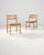 1970s 20th Century Danish Wooden Chairs, Pair For Sale - Image 5 of 13