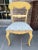 Wood 1980s Vintage Painted French Country Dining Chairs With Scalamandre Fabric - Set of 6 For Sale - Image 7 of 13
