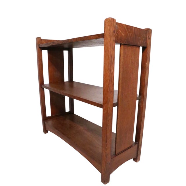 Arts and Crafts Mission Bookshelf by Limberts C. 1910 For Sale - Image 14 of 17