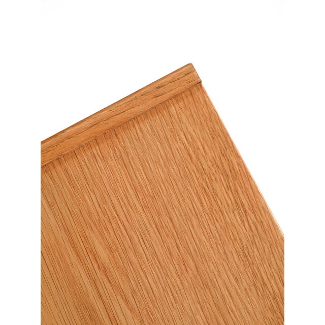 Small Scandinavian Oak Chest of Drawers, 1960s For Sale - Image 6 of 10