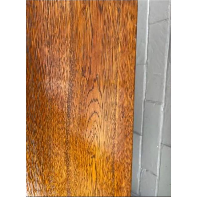 Vintage Solid Wood Side Table For Sale - Image 4 of 5