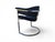 Dining Chairs in Steel and Black Velvet, 1970s, Set of 6 For Sale - Image 10 of 18