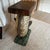 Folk Art Vintage Hand Carved Painted Wooden Koi Fish Side Table/Pedestal. For Sale - Image 3 of 12