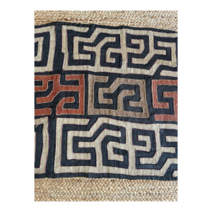 1950s African Tribal Kuba Cloth