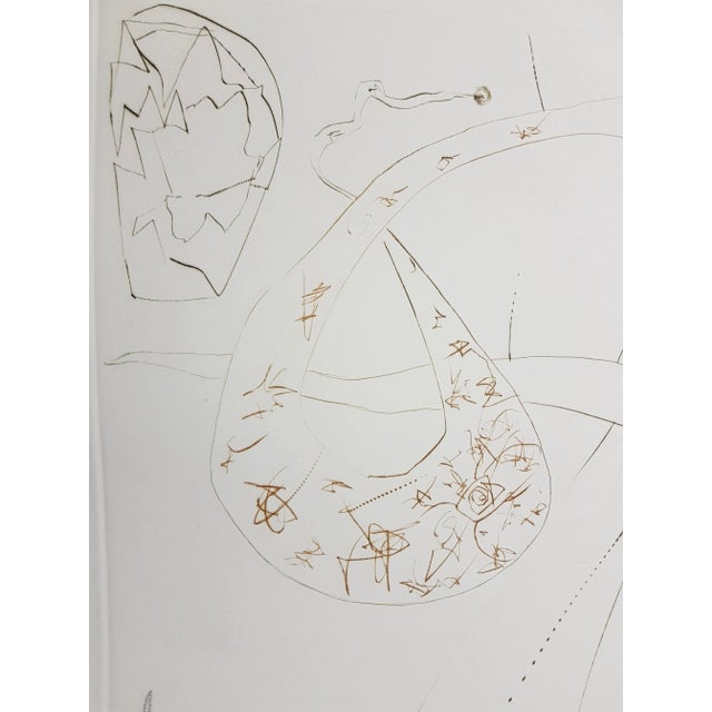 Early 21st Century Salvador Dali - Mad Tristan - Original Etching 1970 For Sale - Image 5 of 6