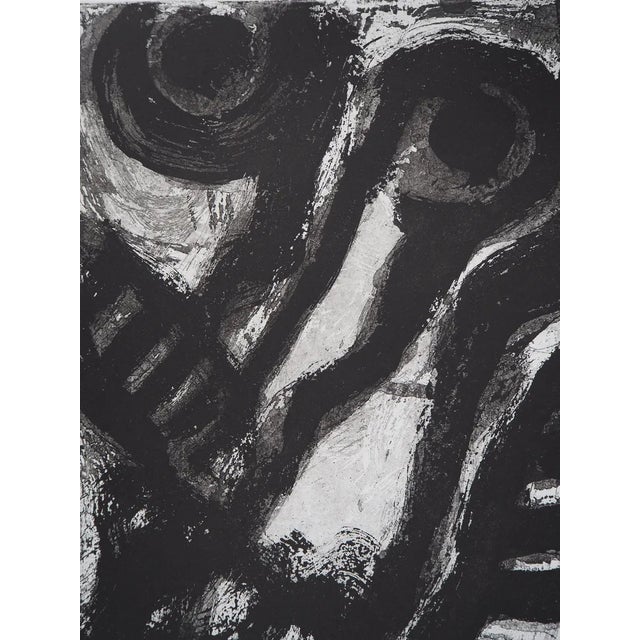 Modern Bengt Lindstrom, Astonished Characters, Original Engraving For Sale - Image 3 of 5