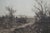 Antique Panoramic Country Farmhouse Church Steeple River Landscape Etching 30" For Sale - Image 10 of 13