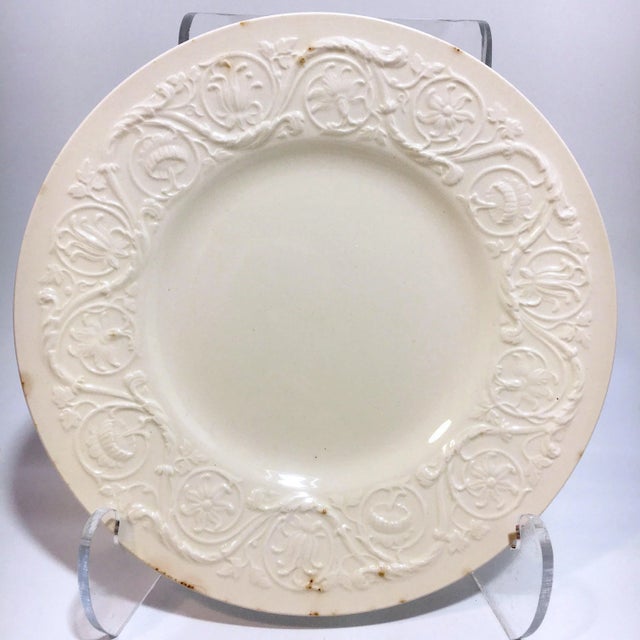 Ceramic Wedgwood Patrician Luncheon Plates - Set of 7 For Sale - Image 7 of 13