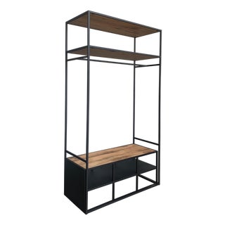 New Open Wardrobe or Coat Rack with Shoes Compartment or Bench For Sale