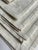 Mid 20th Century Set of 6 Off White Linen & Cotton Dining Napkins With Cut Work For Sale - Image 9 of 16