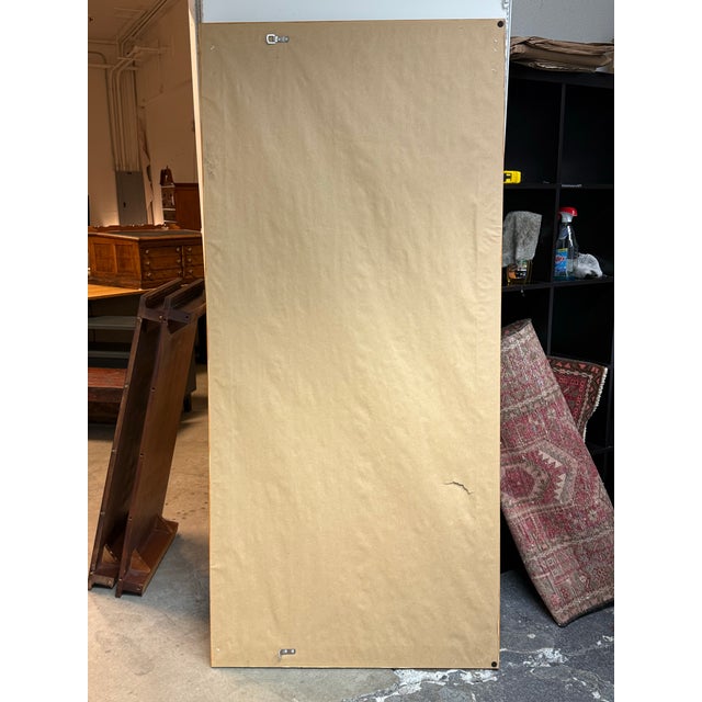 Custom Design Horizontal Carved Frame Wall Mirror For Sale - Image 12 of 12