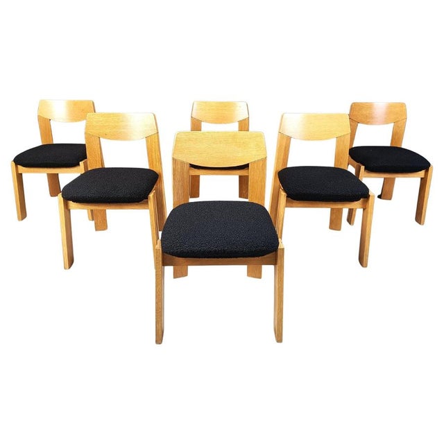 Brutalist Dining Chairs, 1970s, Set of 6 For Sale - Image 12 of 12