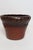 Mid-Century Modern Large Vintage Red, Ochre and Slate Incised Ceramic Planter by Deanna Nichols For Sale - Image 3 of 18
