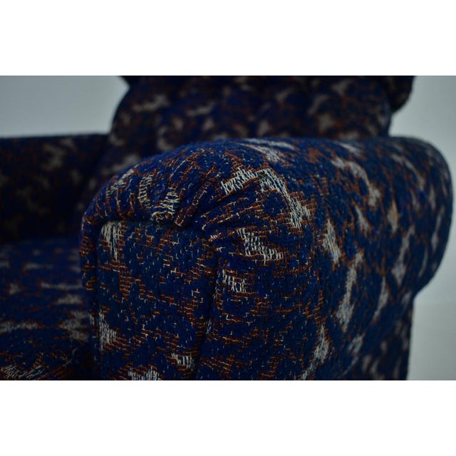 Mid-Century Wing Armchair, Czechoslovakia, 1960s For Sale - Image 12 of 18