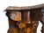 Chocolate Fine German Renaissance Revival Walnut Console Table With Inlaid Marquetry and Provenance-Inscribed Rouge Marble TopCirca 1875–1890 For Sale - Image 8 of 18