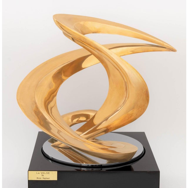 Michi Raphael "La Valse" Bronze Sculpture, 1979 For Sale - Image 11 of 13